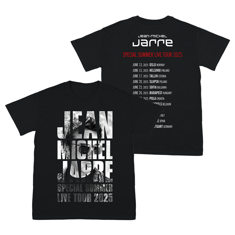 Special Summer 2025 Black & White Design Black T-shirt