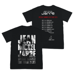 Special Summer 2025 Black & White Design Black T-shirt